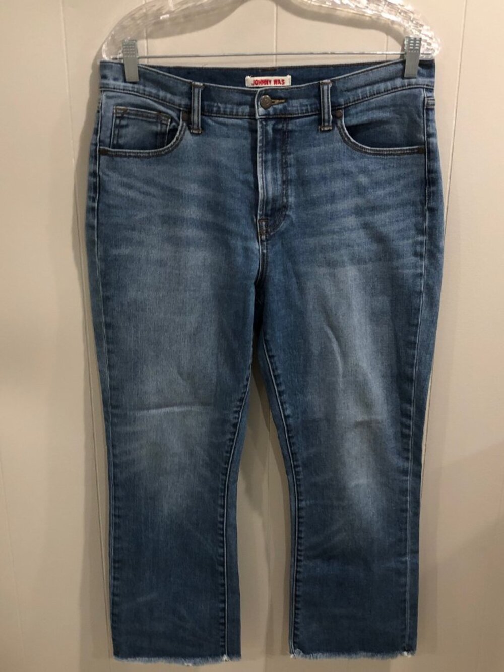 Johnny Was Cropped Baby Boot, Size 31